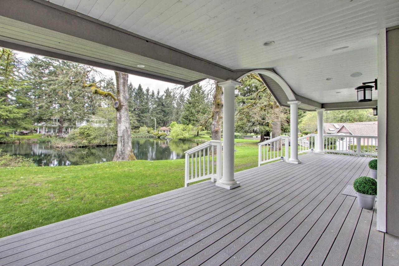 Contemporary Tacoma Cottage With Deck And Pond! Exterior foto